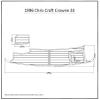 Boat EVA Faux Teak Decking Floor Compatible with 1996 Chris Craft Crowne 33 Swim Platform view 2