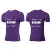 TopTie Custom Compression Base Layer Short Sleeve Personalized Men's Sublimation Clothing-Purple-M view 1