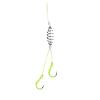 Fishing Hooks 10 Sets Of Hooks Silver Fish Fishing Suit, Hand Poles And Silver Squid Line Suit, Spring Hook, New Double Hook for Bass Trout Saltwater Freshwater Fishing Tackle (Size : 7#) view 1