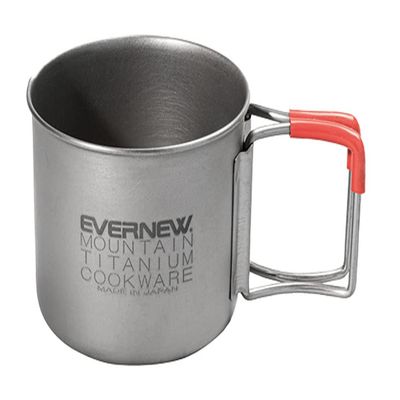 Evernew Titanium Demitasse Cup 220mL Espresso Camping Coffee Mug
