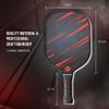 JP WinLook Pickleball Paddles Set - Fiberglass Rackets for Beginners to Professional Skill Levels - for Indoor or Outdoor Play - Includes 2 Premium Racquets, 3 Pickleballs, & a Carrying Bag view 4