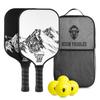 Bison Paddles: Carbon Graphite Pickleball Paddles - Lightweight Pickleball Rackets | Honeycomb Composite Core Improves Pickle Ball Placement and Increases Power | Durable Unibody Construction view 1