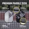 Bison Paddles: Carbon Graphite Pickleball Paddles - Lightweight Pickleball Rackets | Honeycomb Composite Core Improves Pickle Ball Placement and Increases Power | Durable Unibody Construction view 3