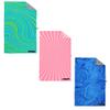 ECCOSOPHY Trio Bundle - Buy More & Save More - 3 Quick Dry Microfiber Beach Towels. A for Women, Men, Kids and Even Pets! view 1