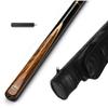 Pool Cue Billiard Cue 19oz 3/4 Link 10.3mm Beautifully Handcrafted Pool Cue, Easy Grip, Instant Burst, Irresistible, Great for Bars or Pool Halls WEWYQSJXBXF-220315(Color: Barrel Set) view 1