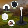 23 Pieces Rubber Golf Tees Set Tees Holders for Driving Range Mats Value Rubber Ball Seat for Golf Hitting Mats and Indoor Outdoor Training Mixed Size 1.5 2.3 2.7 3.1 3.5 Inch(Black) view 3