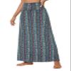 Urban CoCo Women's Stylish Spandex Comfy Fold-Over Flare Long Maxi Skirt (L, 17) view 1