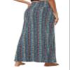 Urban CoCo Women's Stylish Spandex Comfy Fold-Over Flare Long Maxi Skirt (L, 17) view 4
