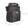 Darwav Golf Cooler, 12-Can Insulated Soft Cooler Bag, Fits on Golf Push Cart (Black) view 2