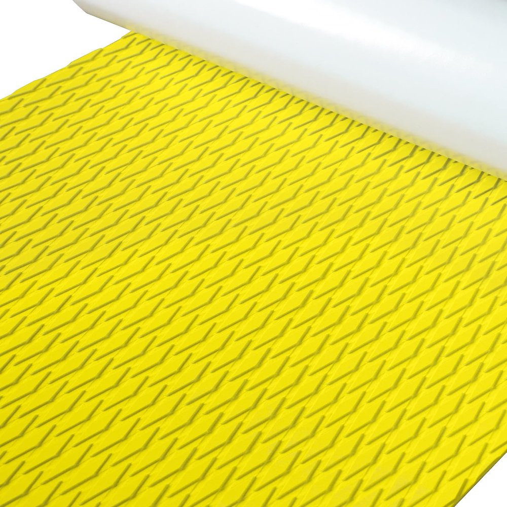 Hjdeck DIY Traction Deck Grip Mat 47.2"x21.6" Trimmable EVA Sheet for Boat Decks Kayak Surfboard SUP Paddle Board Cooler Tops Seating Motorboat Diamond Decking Mat Non-Slip Boat Standing Mat