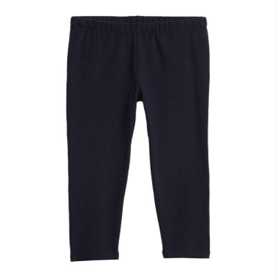 GAP Baby Girls Stretch Jersey Legging, Navy Uniform, 6-12 Months US