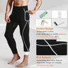DYUAI Sauna Sweat Pants for Men Compression Pants Athletic Leggings Workout Sauna suit(WBH7201-07-M) view 4
