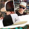 Grace Folly Trucker Hat for Men & Women. Snapback Mesh Caps (US, Alpha, One Size, One Size, White & Sand) view 2