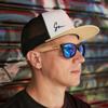 Grace Folly Trucker Hat for Men & Women. Snapback Mesh Caps (US, Alpha, One Size, One Size, White & Sand) view 3