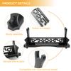WANLIAN Sword Stand One-Tier Sword Holder, Desktop Samurai Sword Katana Gladiator Sword Rack for Display, Black view 3