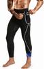 DYUAI Sauna Sweat Pants for Men Compression Pants Athletic Leggings Workout Sauna suit(WBH7201-01-XL) view 1