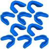 10 Pcs Sport Mouth Guards Gum Teeth Armor Game Guard for Boxing Basketball Football Hockey Karate Basketball Rugby Match (Lake Blue) view 1