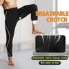 DYUAI Sauna Sweat Pants for Men Compression Pants Athletic Leggings Workout Sauna suit(WBH7201-07-XL) view 3