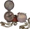 WORLDMART Personalized Compass - Engraved, Custom Working Compass - Retirement & Valentine's Day Gift view 1