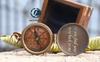 WORLDMART Personalized Compass - Engraved, Custom Working Compass - Retirement & Valentine's Day Gift view 4
