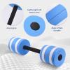 Atroy 22.4 Inch Aquatic Dumbbells Swimming Equipment for Bar Float Heavy Resistance Aquatic Dumbbell Pool Barbells for Swimming, blue, 57cm/22.4inch view 4