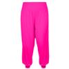 Girls Harem Pants Ali Baba Trousers Loose Casual Baggy Pant Sports Dance Elastic Yoga Leggings Childrens Florescent Flared Fancy Dress Kids Comfy Relaxed High Waist Trouser Neon Pink 7-8 Years view 1