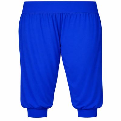Girls Harem Pants Ali Baba Trousers Loose Casual Baggy Pant Sports Dance Elastic Yoga Leggings Childrens Flared Fancy Dress Kids Comfy Relaxed High Waist Trouser Royal Blue 11-12 Years
