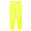 Girls Harem Pants Ali Baba Trousers Loose Casual Baggy Pant Sports Dance Elastic Yoga Leggings Childrens Florescent Flared Fancy Dress Kids Comfy Relaxed High Waist Trouser Neon Yellow 5-6 Years view 1