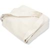 Canvas Messenger Bag Cross Body Bag Shoulder Bag Simple Design Thick and Sturdy (Beige) view 4