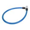 SPYMINNPOO Bike Lock Cable with Key Steel Wire Portable Cable Lock Security for Motorcycle Gate 3 Colors (Blue) view 1