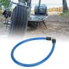 SPYMINNPOO Bike Lock Cable with Key Steel Wire Portable Cable Lock Security for Motorcycle Gate 3 Colors (Blue) view 4