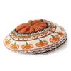 Gymboree Girls and Toddler Fashion Hats, Pumpkin Fairisle Baret, 44658, 4-7 view 1