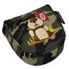 Dancing Gopher Camo Embroidered Putter Cover by ReadyGolf - Mallet view 2