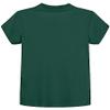 Izod Girls School Uniform Short Sleeve Interlock Polo, Forest Green, 3T view 2