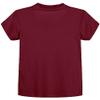 Izod Girls School Uniform Short Sleeve Interlock Polo, Burgundy, 7 view 2