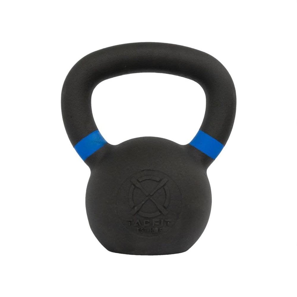 TACFIT Kettlebell (Powder Coated) - Fitness, Exercise, Strength Training and Weightlifting (8)