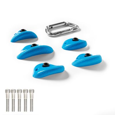 Dual Textured Climbing Holds | Climbing Jugs for Professional Climbing Walls or Home Climbing Gyms | Bolt On Rock Climbing Holds | Fun Climbing Holds for Beginners or Advanced Climbers |