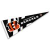 Cincinnati Bengals White Stripes Pennant Banner Flag view 1