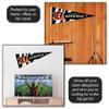 Cincinnati Bengals White Stripes Pennant Banner Flag view 3