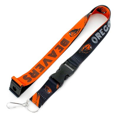 Aminco NCAA Oregon State Beavers Crossfade Lanyard