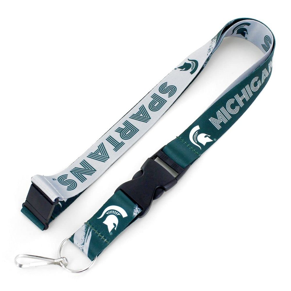 Aminco NCAA Michigan State Spartans Crossfade Lanyard