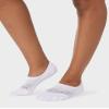 32 DEGREEES Women's 6 Pack Comfort No Show Socks | Anti-Odor | Heel Grips | Arch Support | Active | Casual | Work, White, Large view 4