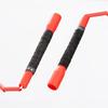 EliteSRS Heavy Beaded Jump Rope for Fitness - Unbreakable Long Handles & Shatterproof Beads - Adjustable Weighted Skipping Rope for Adults - Black view 3