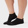 32 Degrees Women's 6 Pack Comfort Ankle Socks | Anti-Odor | Cushioned Heel |Arch Support | Active | Casual | Work, Black, Medium view 2