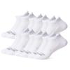 32 Degrees Women's 6 Pack Comfort Ankle Socks | Anti-Odor | Cushioned Heel |Arch Support | Active | Casual | Work, White, Small view 1