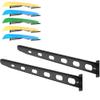 Koova Wall Mount Kayak Rack | Heavy Duty Steel Kayak Storage for Outdoor, Garage | Fit Stand Up Paddle Board, Canoes, Kayaks | 150lb Capacity Shelf | Made in USA view 1