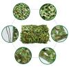Geovne Woodland Camo Netting,Outdoor Blind Camouflage Net,Oxford Fabric Camouflage Tarp,Military Nets,Army Sunshade Mesh,for Hunting,Shooting,Party Decoration,Animal Observation (3x9m(9.8x29.5ft)) view 3