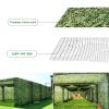 Geovne Woodland Camo Netting,Outdoor Blind Camouflage Net,Oxford Fabric Camouflage Tarp,Military Nets,Army Sunshade Mesh,for Hunting,Shooting,Party Decoration,Animal Observation (3x9m(9.8x29.5ft)) view 4