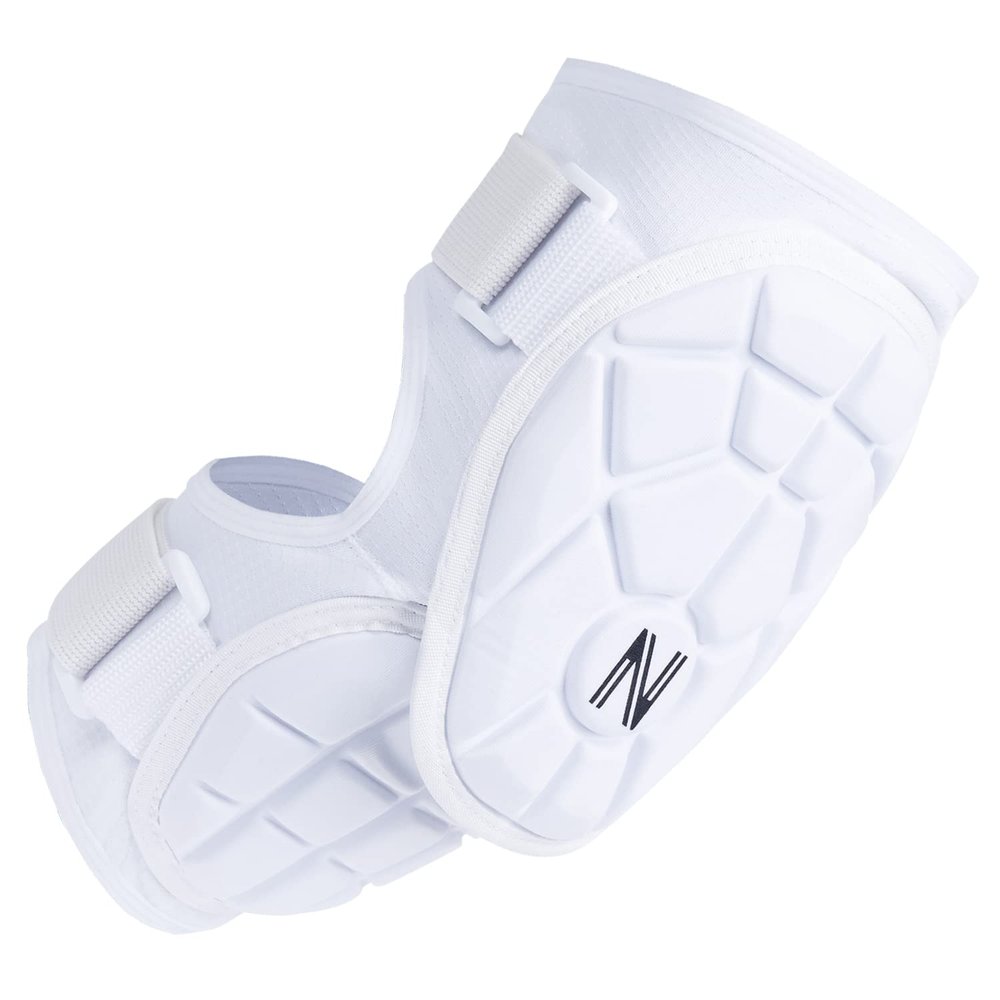 NURIBASE Baseball Batters Elbow Guard for Youth, Adult - Softball ElbowGuard for Youth, Adult - Elbow Guard for Baseball, Softball - WhiteYouth