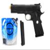Lancer Tactical 350 FPS Army Armament Metal R30 Airsoft Pistol Green Gas Blowback with 3000 Round 0.25g Bag of BBs view 1